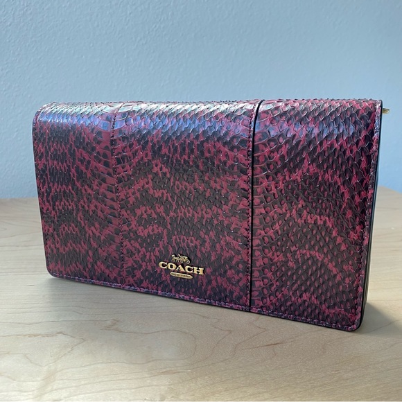 Coach Callie Foldover Chain Clutch - Picture 2 of 11